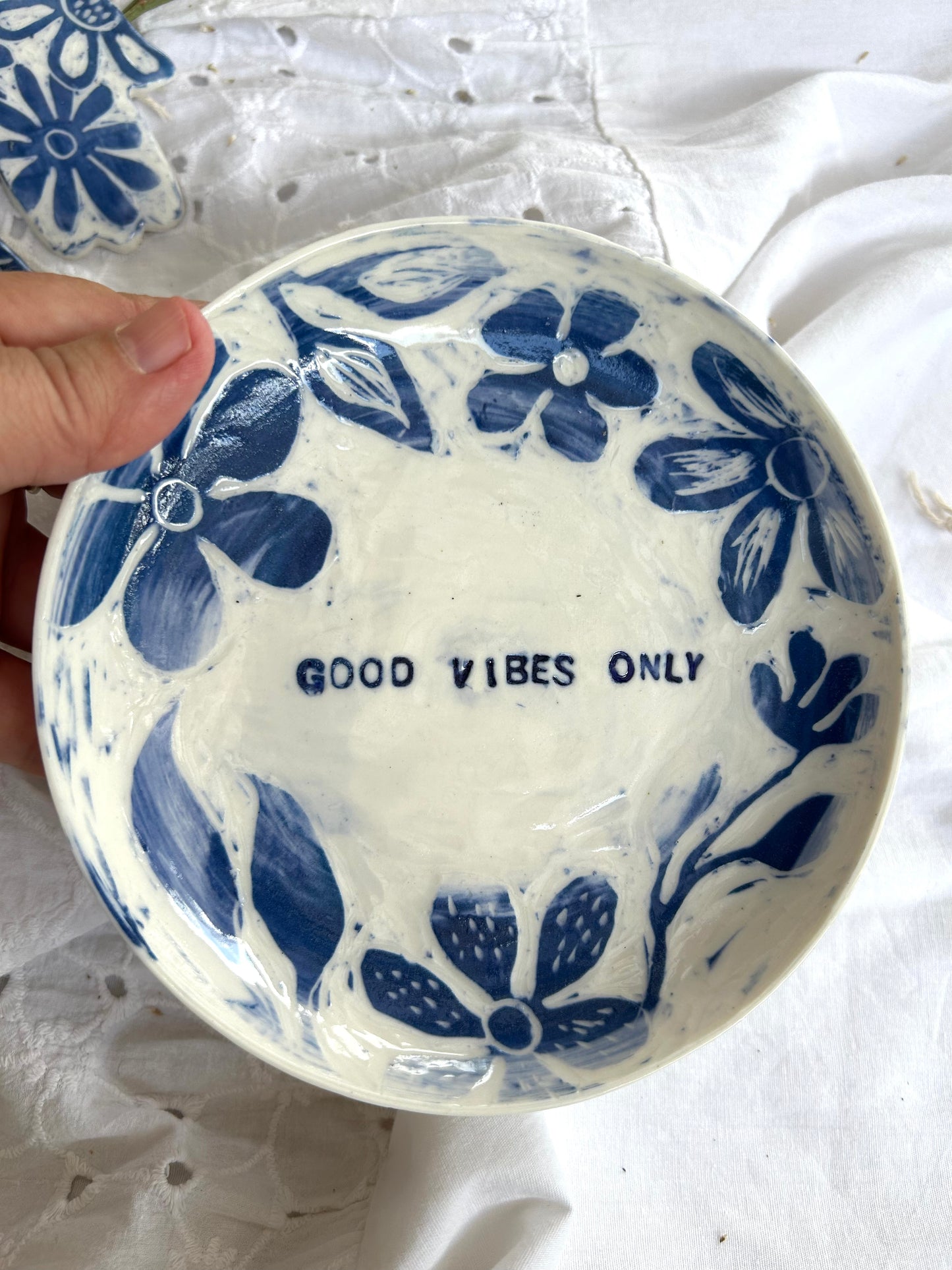 צלוחית Good vibes